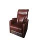 Folding Theater Couches , Theater Sofa Recliner Aluminum Alloy Structure