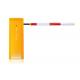 Yellow Color Housing DC Brushless Motor Parking Smart Barrier Gate