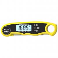 Meat 2 Probe Bbq Thermometer Instant Read CE Rohs Bright LCD Backlight