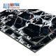 0.08mm Decorative Marble Composite Panel AA3003 Alumina Acp Sheet 4mm 1500mm