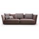 Upholstered Ergonomic Sectional Sofa Hotel Lobby Furniture For Five Star Hotel