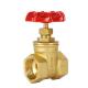 Straight Through Type Brass Gate Valve for Threaded Wire Pipe and Water Switching