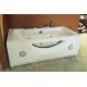 Large 70" Corner Whirlpool Bathtub 2 Person Jetted Tub Built - In Heater