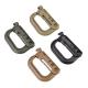 Outdoor Plastic Mountaineer Tactical EDC Carabiner Buckle for Backpack Multi-Functional