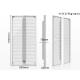 Indoor P3.9-7.8 Full Color Transparent Led Display Screen Smd Curved Led Video Wall Glass Led Screen For Showcase