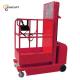 60 Inches Electric Stock Picker Turning Radius With Cushion Tires