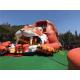giant tiger bouncy castle slide