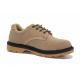 Construction Site Mens Suede Leather Shoes Pu Injection Dual Density Out Sole