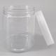 400ml Transparent PET Plastic Jar With PP Lid Clear Mouth Bottles Food Storage Cosmetic Skincare Packaging