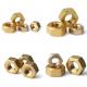 Round Brass Knurled Thumb Nut 1 4 20 M3 M12 Din934 M6x13mm Titanium Anodized