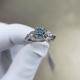 1.55ct Lab Created Engagement Rings Cvd Diamond