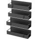 Rust Resistant Magnetic Storage Rack Magnetic Spice Rack For Refrigerator And
