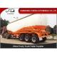 Carbon Steel V shape Bulk cement tanker trailers 3 axles silo cement carrier trailers