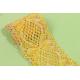 Scallop Wide Crochet Lace Trim OEKO TEX 100 Approved Organic