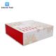 Customizable Color Flip Folding Packaging Boxes , Wrapping Paper Gift Box 30x28x16cm