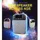 Multifunctional professional voice amplifer speakers with USB/TF/SD Card Audio