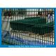 Powders Sparyed Coating High Security Fence With 12.7 X 76.2mm Mesh Size