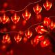 Battery Operated Heart Love Valentine Lights 10/20/30/40leds Heart Shaped String Lights for Wedding Party Birthday Home Decor