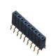 2.54 Single Row Provision Breaked PCB Header Connector Current Or Signal Transmission