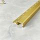 Aluminium Trims For Tiles Stair Nosing Tile Trim 12.96mm Matte Gold