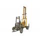 Light Weight 400m Small Bore Well Drilling Machine Trailer Vertical Spline