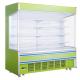 Front open type multideck open display cooler with customized color