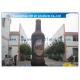 Inflatable Advertising Signs 6m , Inflatable Alcohol Bottles For Wine Promotiom Festival