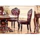 luxury wooden upholstery wood dining chair