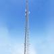 18m Antenna Tubular Steel Tower Galvanized Self Supporting Mast