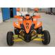 Water Cooled 250cc Youth Racing Atv With Single Cylinder 4 - Stroke Swing Arms