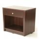 Wooden 5-star hotel furniture stone top night stand/bed side table NT-0018