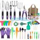 9 Piece Specialty Lady Garden Tool Set Heavy Duty Flower Design Garden Tool Set Gardening Tool With Bag