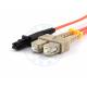 XYFiber multimode OM1 duplex fiber optic patch cable 62.5/125 MTRJ to SC
