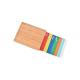 Non Slip Bamboo Cutting Board Customized Size With 5pcs Functional Silicone Mats