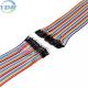 2.54 Dupont Wire Harness Male To Male Female To Female 40pin Electronic Jumper Wire