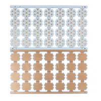HASL FR4 Single Sided Copper PCB Board White Solder Mask 35um Thickness
