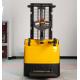 Hot sale with power display meter AC drive system 2ton 2.5ton 2m 2.5m electric pallet stacker with pedals