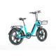 Range 35 - 50km Women'S Electric Folding Bike , Collapsible Electric Bike Max Load 120KG