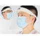 Anti Fog Reusable Eco Clear Full Cover Safety Face Visor Face Shield Custom Logo Protective Face Shield