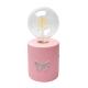 Butterfly Shape LED Filament Lamp Pink Base Resin 3AAA 620g 8.4*8.4*18cm