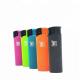 Five Colors Plastic Refillable Gas Lighter 8.2*2.42*1.23cm with Materials from