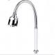 Deck Mounted Water Saving Kitchen Faucet , Stainless Steel Kitchen Faucet