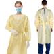 Hospital Doctor AAMI Level 2 Yellow PP SMS Patient Disposable Isolation Gowns Fluid Resistant, Dental, Medical