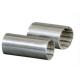 Automatic Welding Process Wedge Wire Strainer Stainless Steel Filter Medium