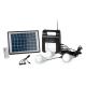 Power Outage 5 Watt Solar Emergency Lights With Mobile Phone Charger