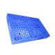 Blue Polyethylene Euro Plastic Pallets 1200 X 800 Durable Three Runners