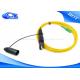 Singlemode 3.0mm 2 Meter / waterproof fiber optic cable SC / APC / fiber optic ethernet cable