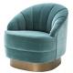 French modern furniture velvet fabric stainless steel accent chair for living room party event chairs