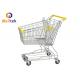 Asian 4 Wheel Retail Hand Supermarket Shopping Trolley Cart 60-240 Liter
