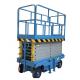 1000kg 6 Meter Mobile Hydraulic Scissor Lift With Outriggers Multiple Function